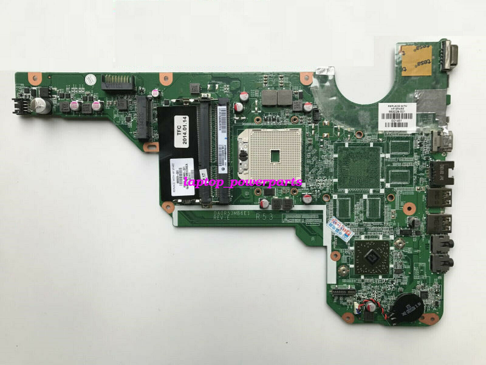 HP G4-2000 G6-2000 G7-2000 AMD Motherboard 683029-001 683029-501 DA0R53MB6E1 OK Brand: HP UPC: Does not