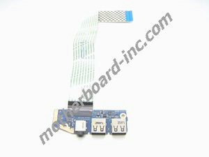 New HP Probook 450 455 G2 Series Audio Jack USB Board With Cable LS-B183P 455MME32L 768132-001