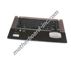 Toshiba Satellite U845 U845W Palmrest Touchpad Keyboard A000231080 - Click Image to Close