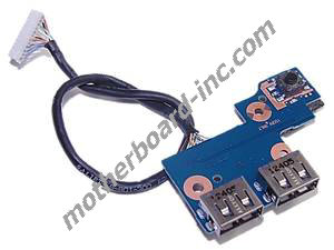 Samsung NP300E5A 300E USB Power Button Board BA92-10202A