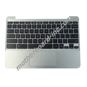 New Genuine HP Chromebook 11 G5 , 11-V0 Palmrest TouchPad Keyboard 900818-001