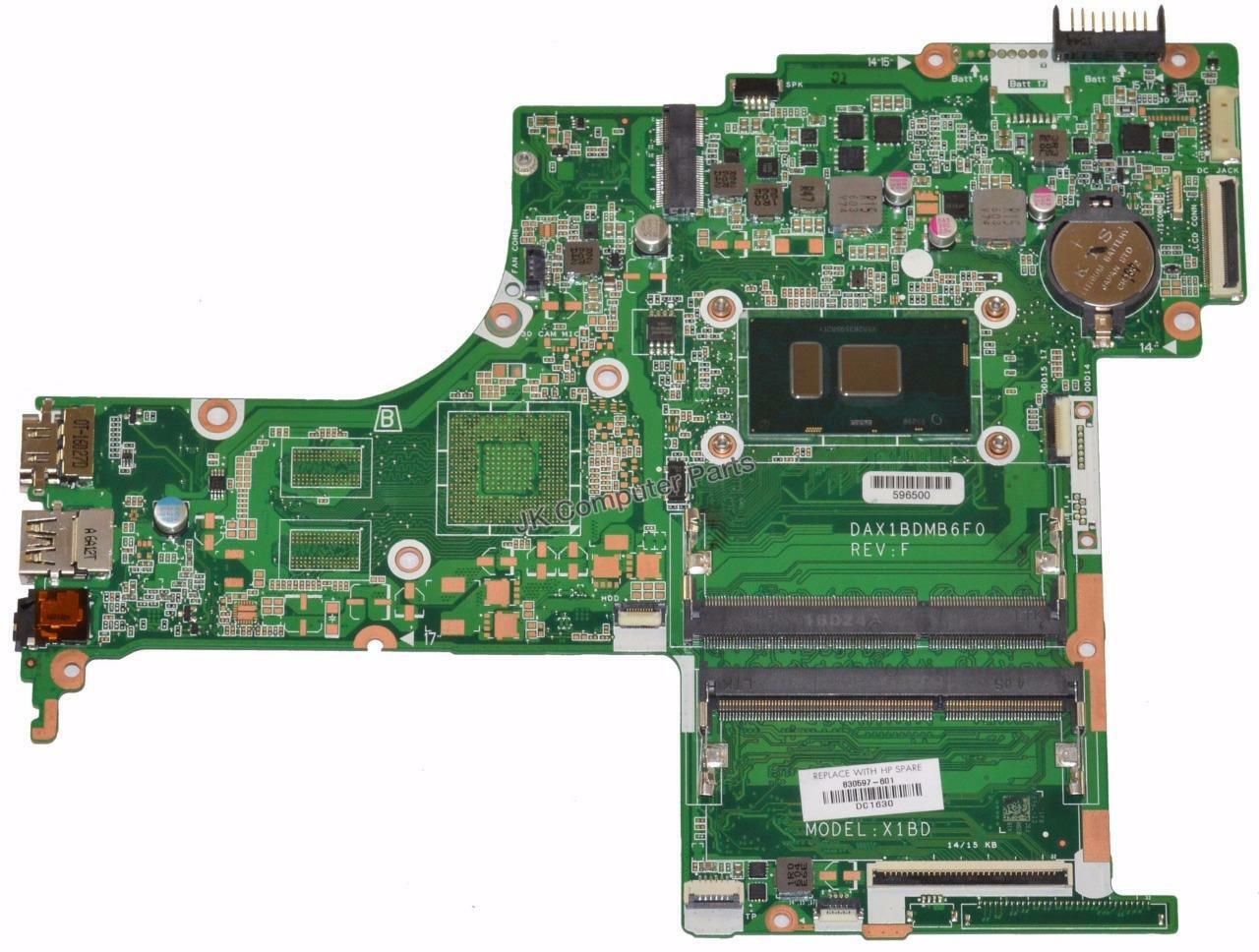HP 15-AB Laptop Motherboard w/ Intel i5-6200U 2.3Ghz CPU DAXBDMB6F0 Brand: HP Compatible CPU Brand: Intel