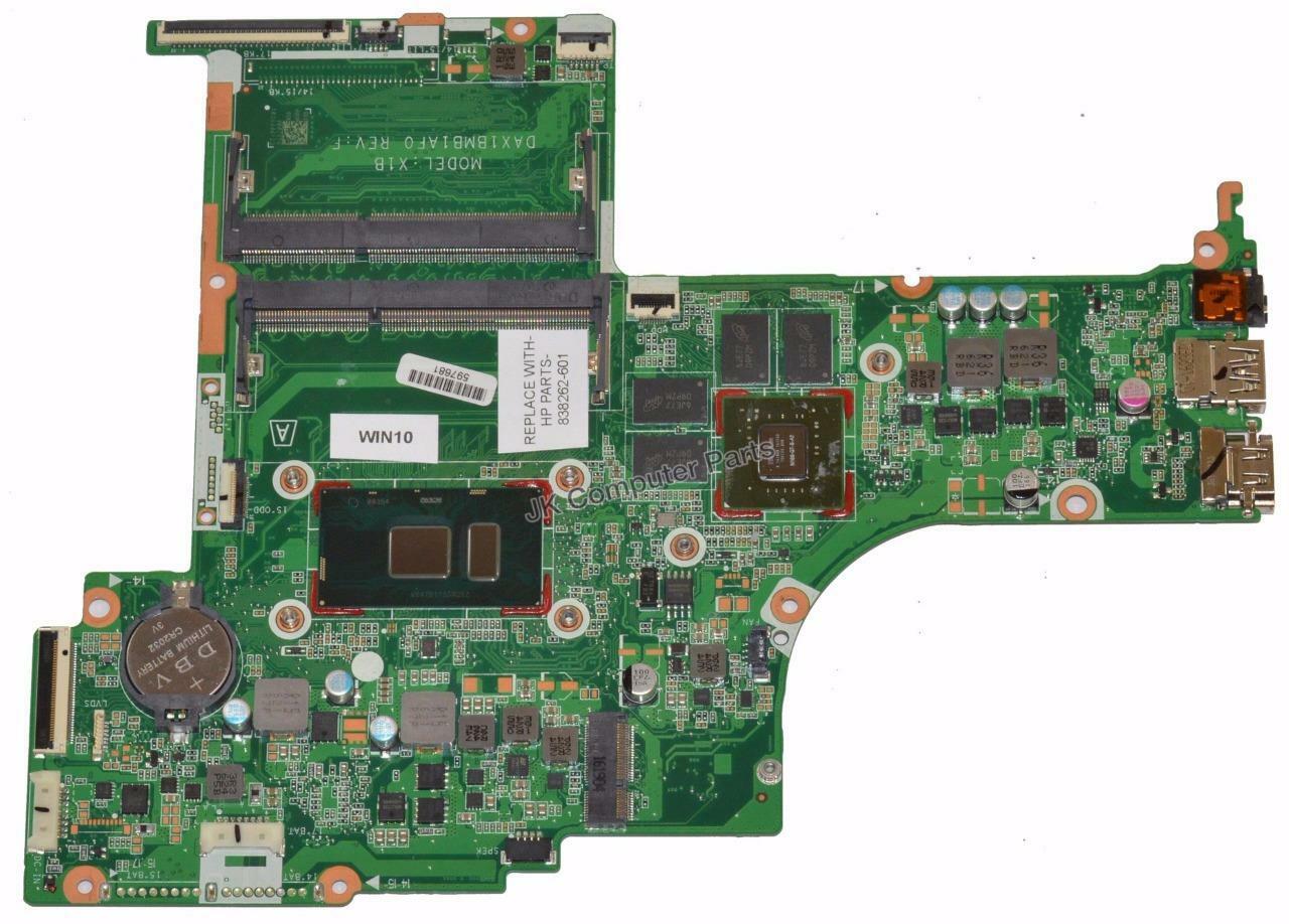HP 17-S041NR Laptop Motherboard w/ Intel i7-6500U 2.5Ghz CPU 838262-601 Brand: HP Compatible CPU Brand: In - Click Image to Close