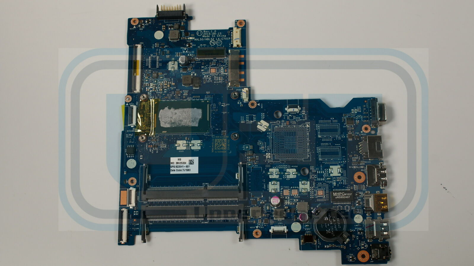HP 250 G4 Laptop Motherboard 822041-601 i3-5005U 2.0 GHz Intel Tested Warranty Brand: HP Socket Type: Integ