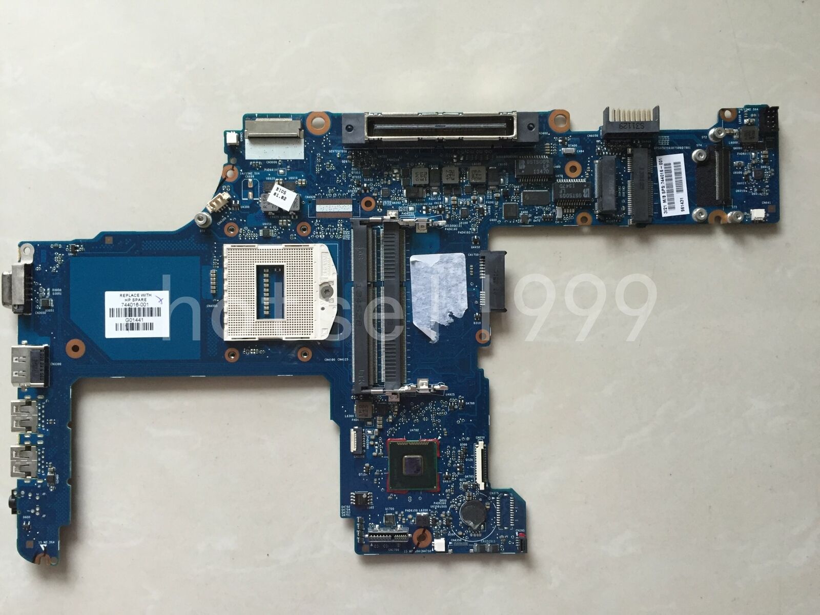 For HP 650 G1 640 G1 Laptop Motherboard 744016-001 6050A2566301 DDR3 TEST OK Brand: HP Number of Memory Sl