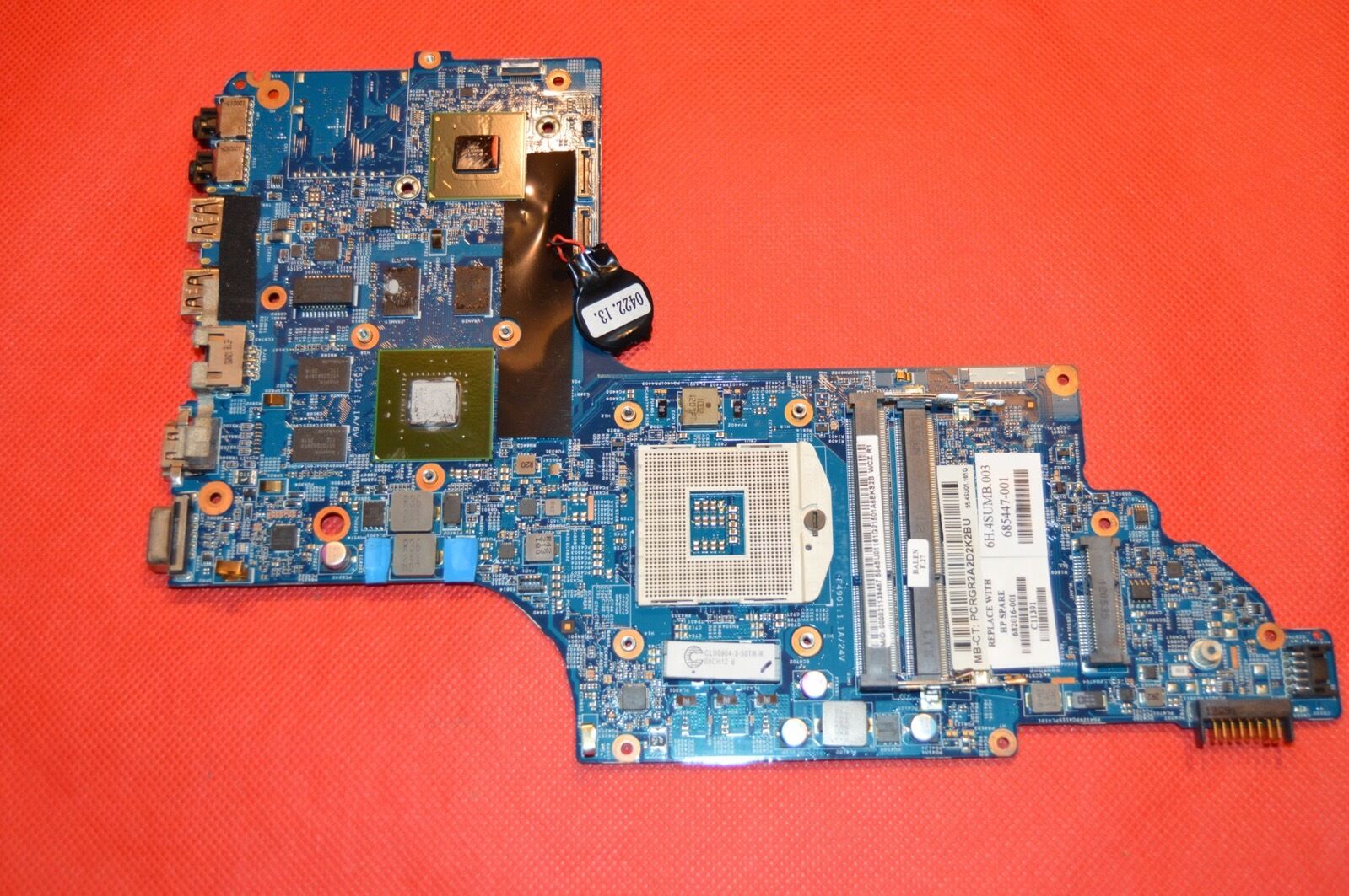 HP HP PAVILION DV7 DV7-7000 630M/2GB HM77 682016-501 Intel Laptop Motherboard Socket Type: PGA989 Number of