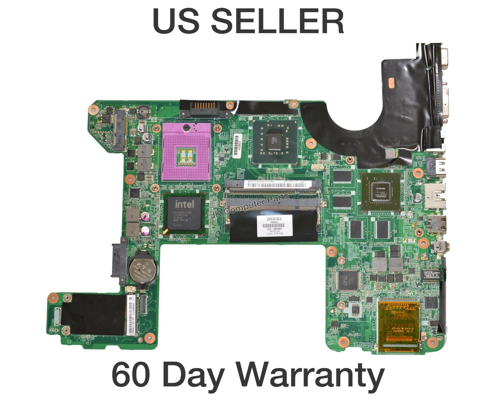 HP HDX X16-1100 Intel Laptop Motherboard s478 DA0UT6MB8F0 496460-001 496460001 HP HDX X16-1000EN. HP HDX X16