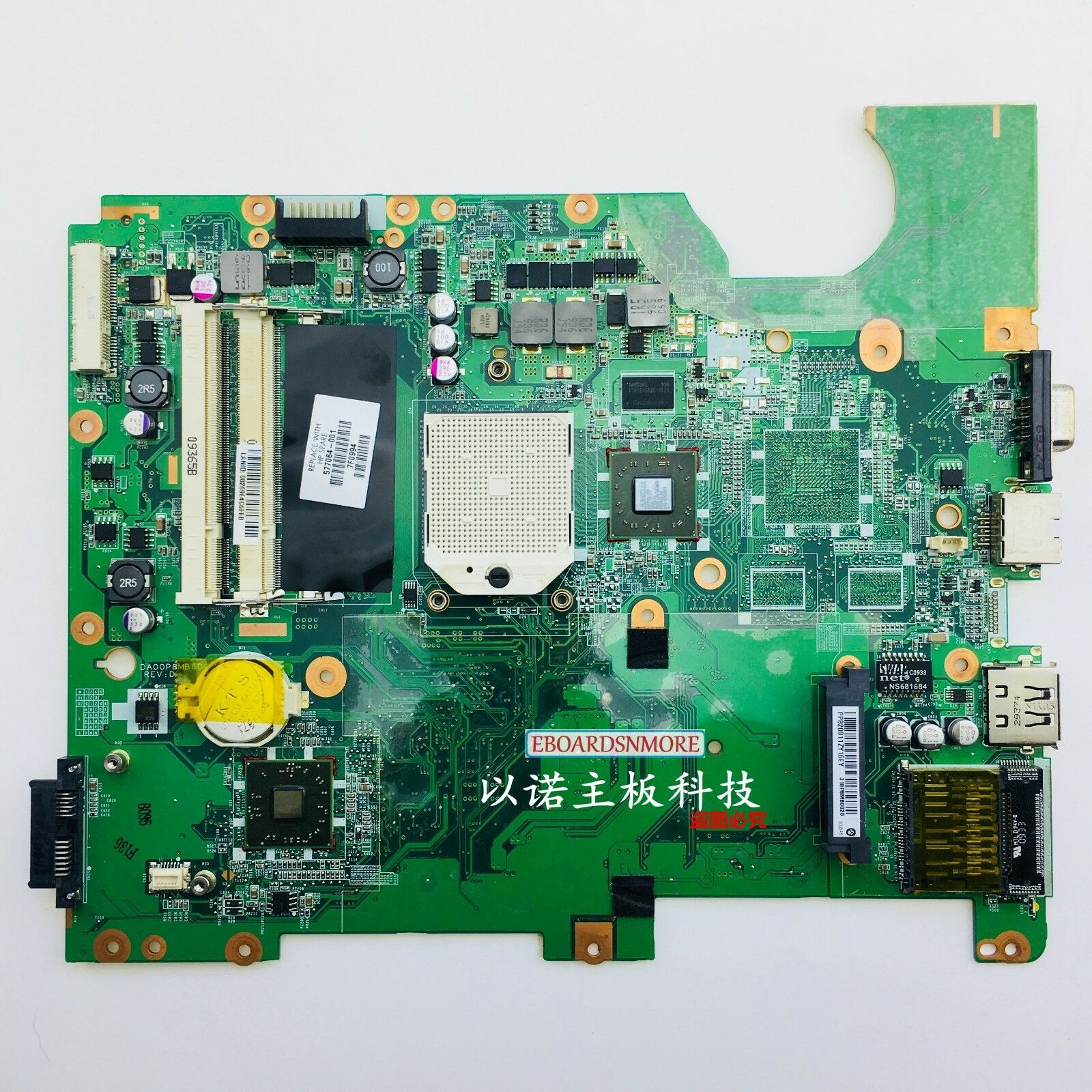 577064-001 for HP Compaq CQ61 G61 Laptop AMD Motherboard,Grade A Compatible CPU Brand: INTEL Number of Mem