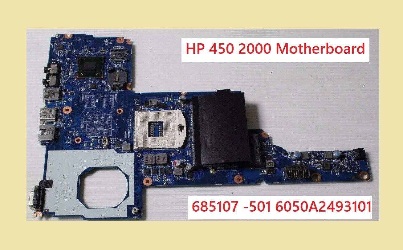 685107 -501 Intel HM75 G3 Motherboard for HP 2000 450 Laptop, J8F, A Compatible CPU Brand: AMD Memory Type: