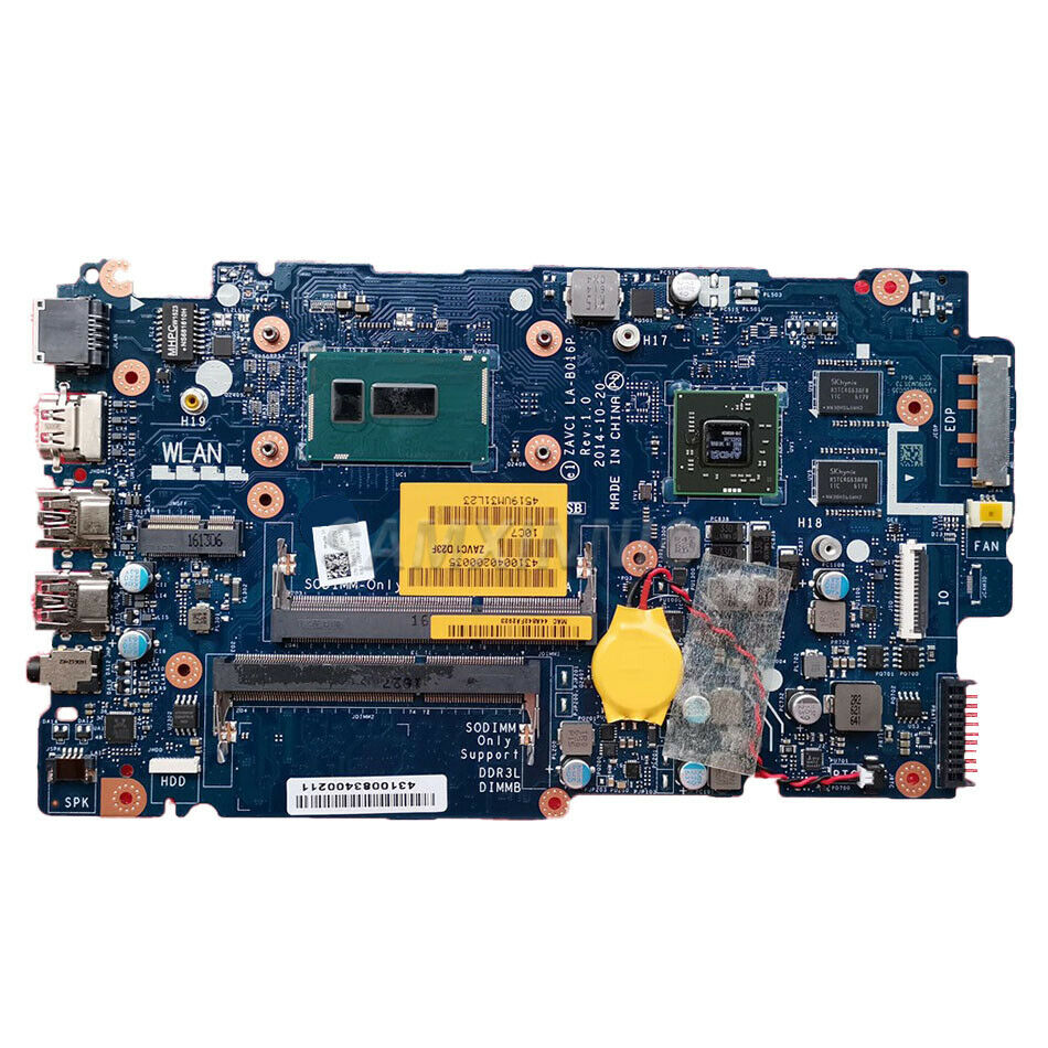 For Dell 14 5548 15 5448 Motherboard I5-5200U R7 M265(2GB) LA-B016P CN-0MP9KH Compatible CPU Brand: Intel M