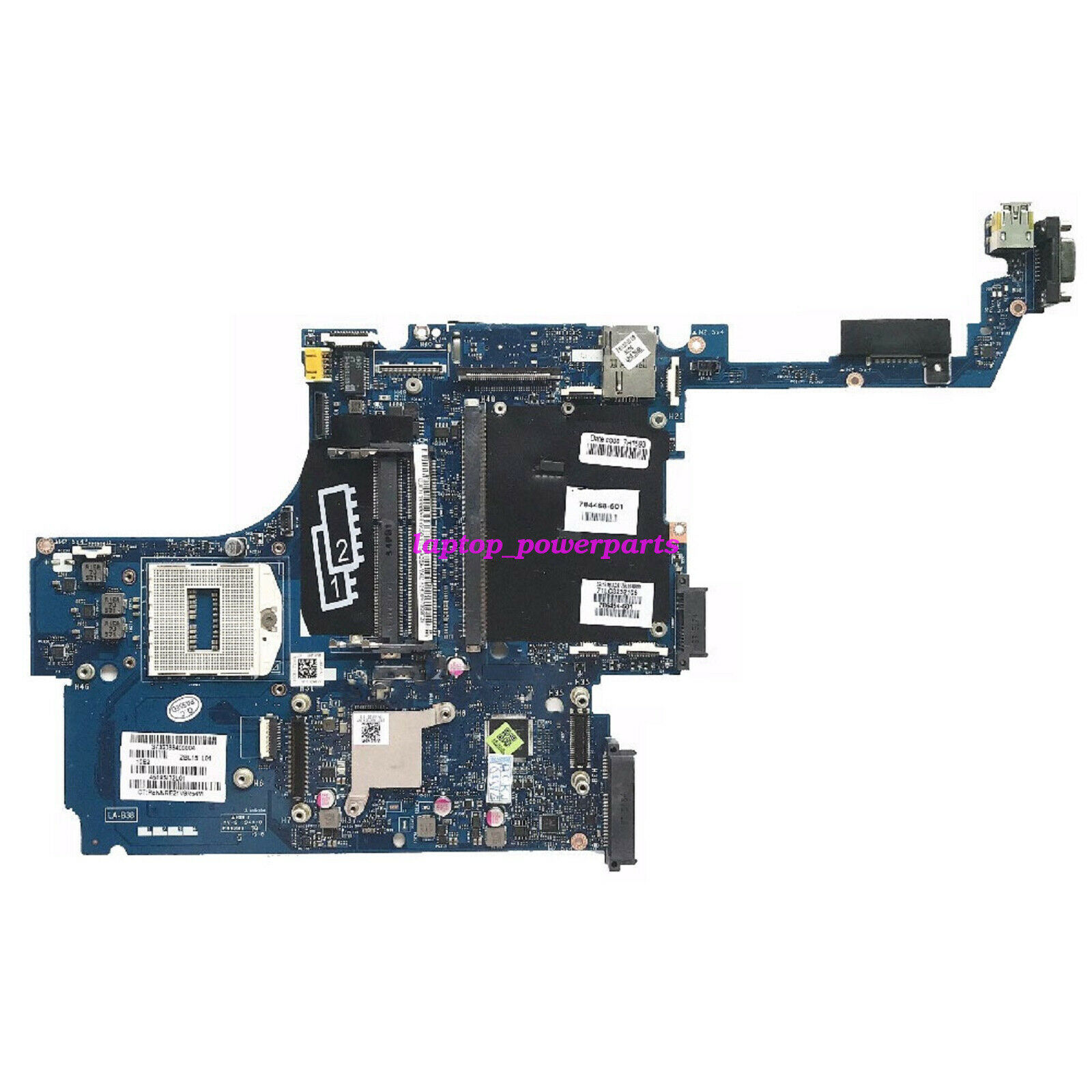 HP ZBook 15 G2 Intel QM87 Motherboard 784468-001 784468-501 784468-601 Test Good Compatible CPU Brand: Inte
