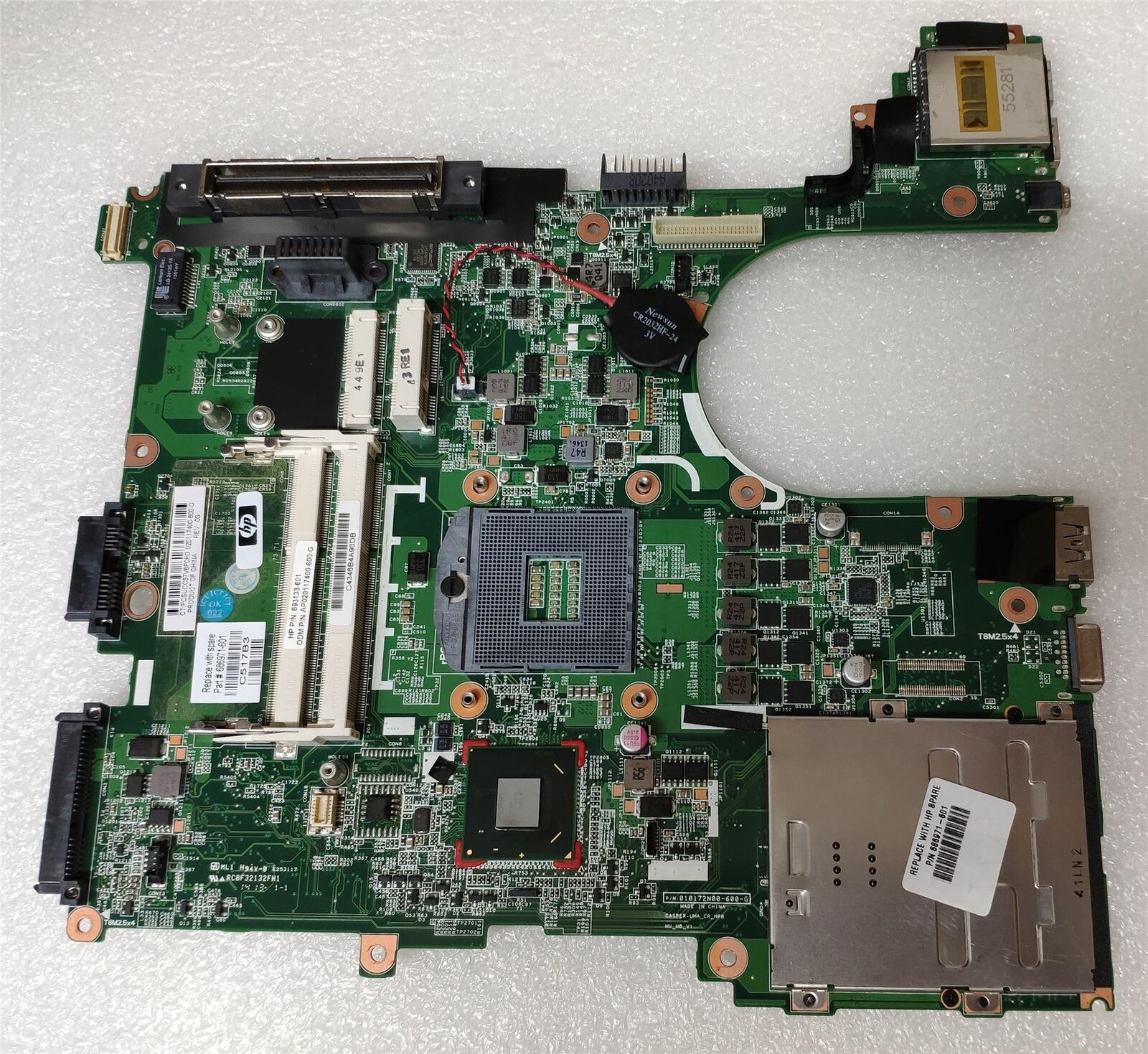 HP Elitebook 8570p Motherboard 686971-601 686971 001 501 601 693133-601 NEW HP Elitebook 8570p Motherboard