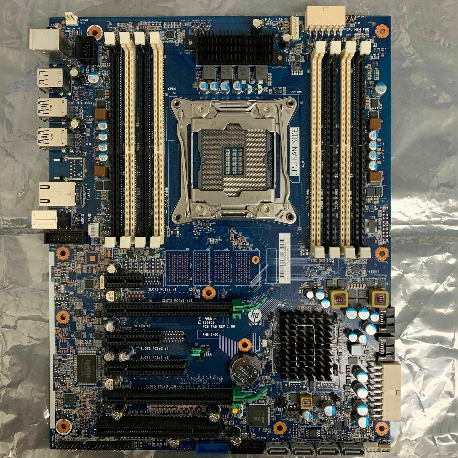 HP Z440 Workstation LGA 2011 ATX System Board Motherboard 761514-001