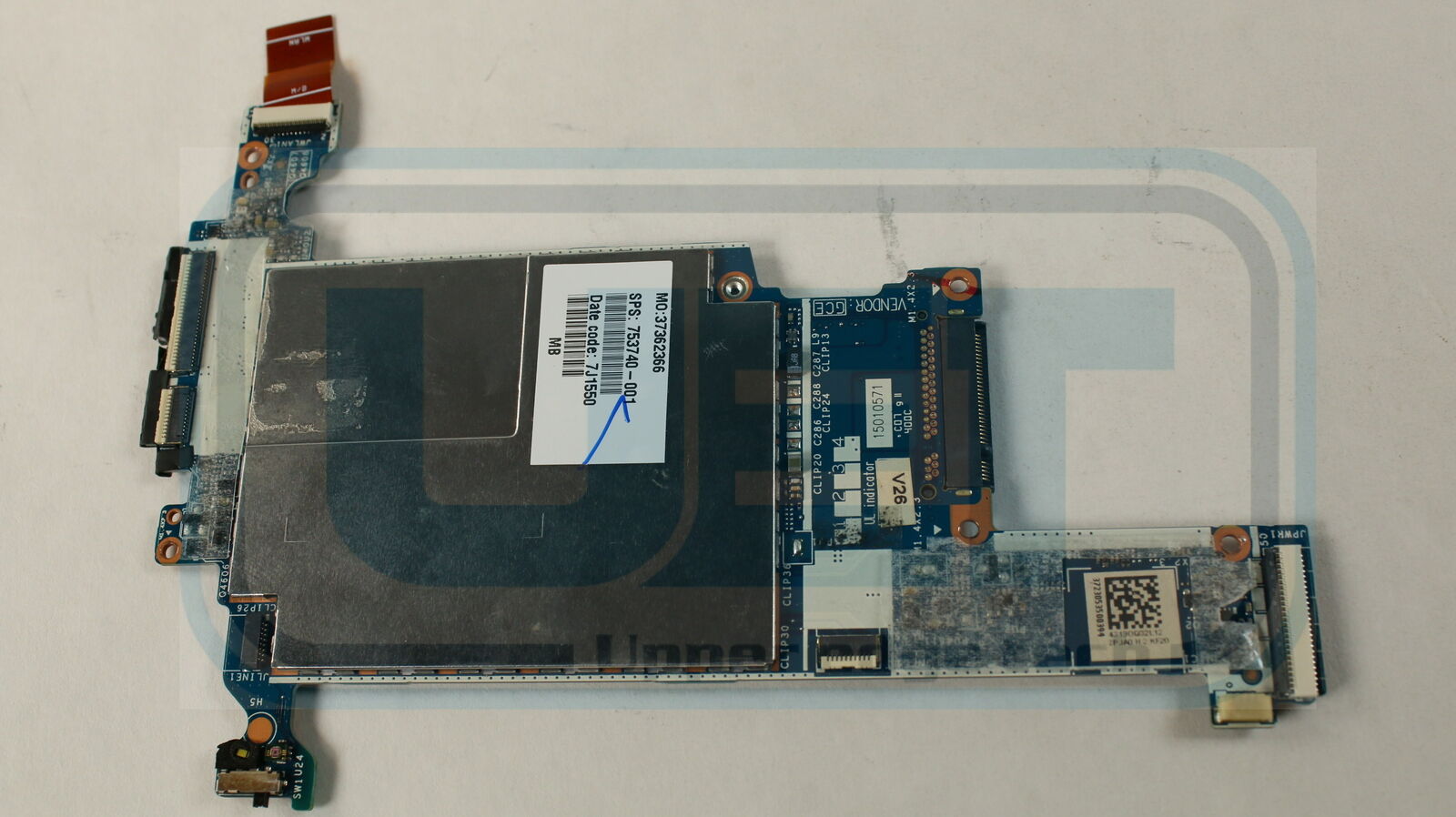 HP Elitepad 1000 G2 Laptop Motherboard 753740-001 Atom Z3795 1.59 GHz 4GB Intel Brand: HP Socket Type: Int