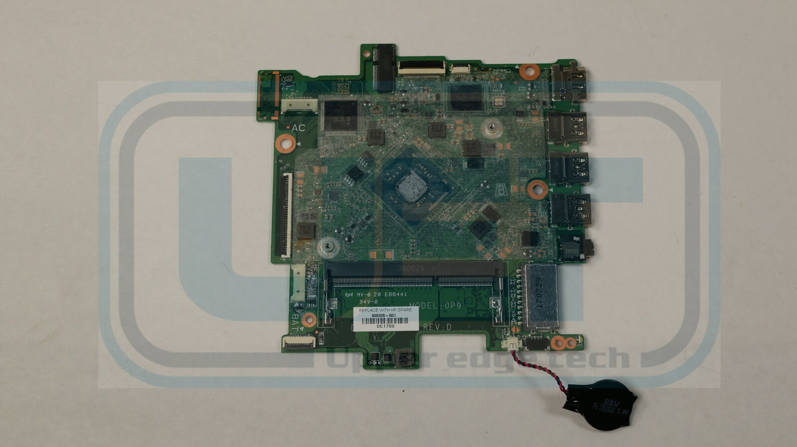 HP Stream 14-AX020NR Laptop Motherboard 905305-601 Celeron N3060 1.6 GHz Intel Brand: HP Socket Type: Integ