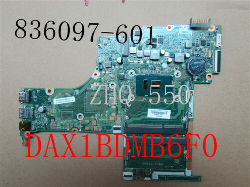 FOR HP 15-AN050NR laptop Motherboard 836097-601 INTEL i5-6200U 2.2GHz DDR3 TEST Brand: HP Number of Memor