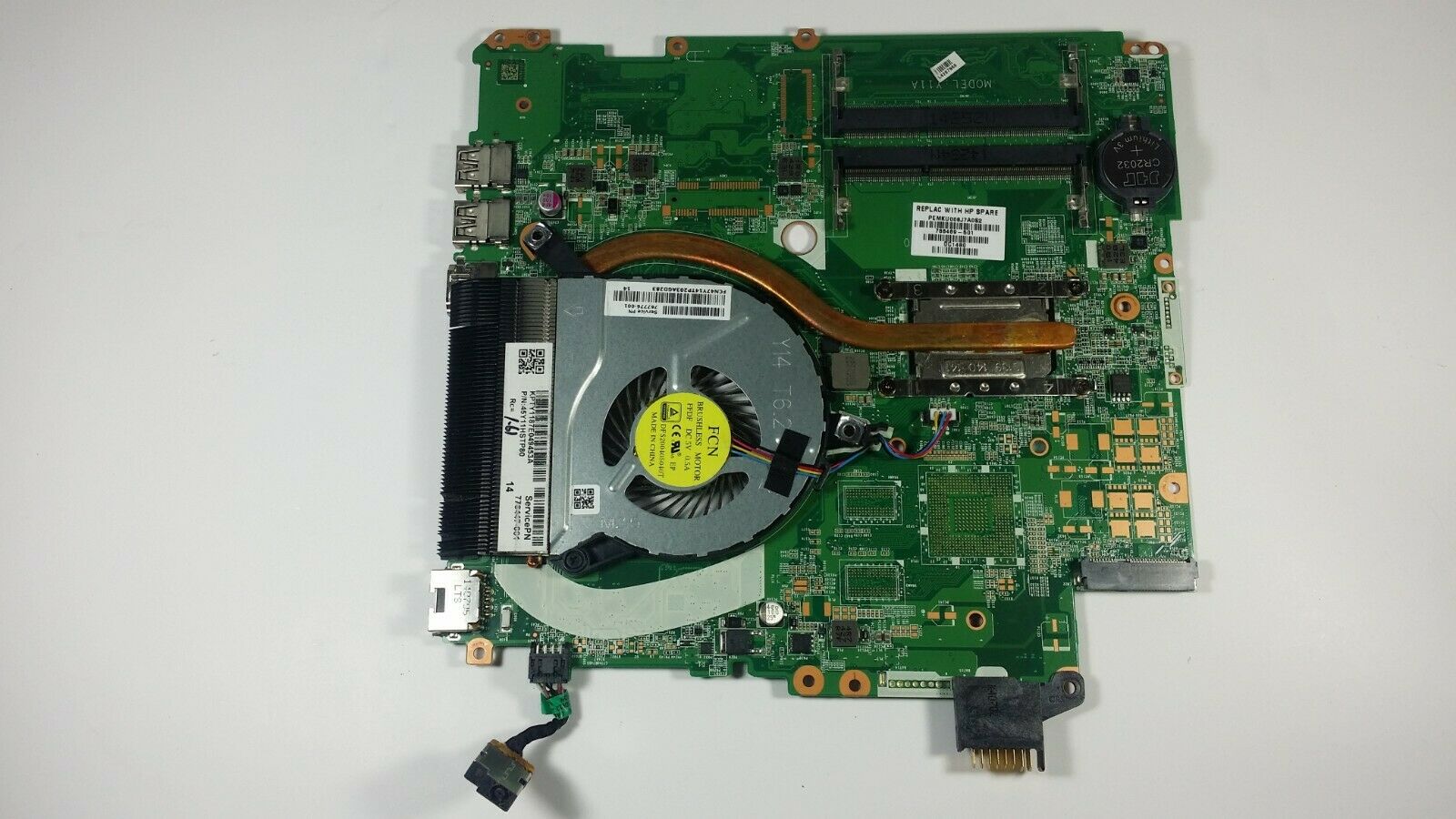 HP Pavilion 15-P Series i5-4210U Laptop Motherboard 766469-501 Fully Working HP Pavilion 15-P Series Laptop