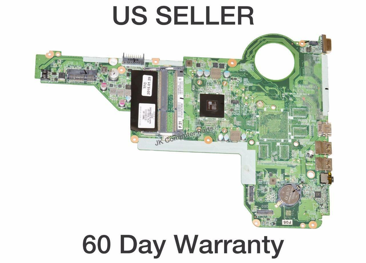 HP Pavilion 17-E Laptop Motherboard AMD A4-5000 CPU DA0R76MB6D1 31R76MB01G0 This motherboard is pulled from