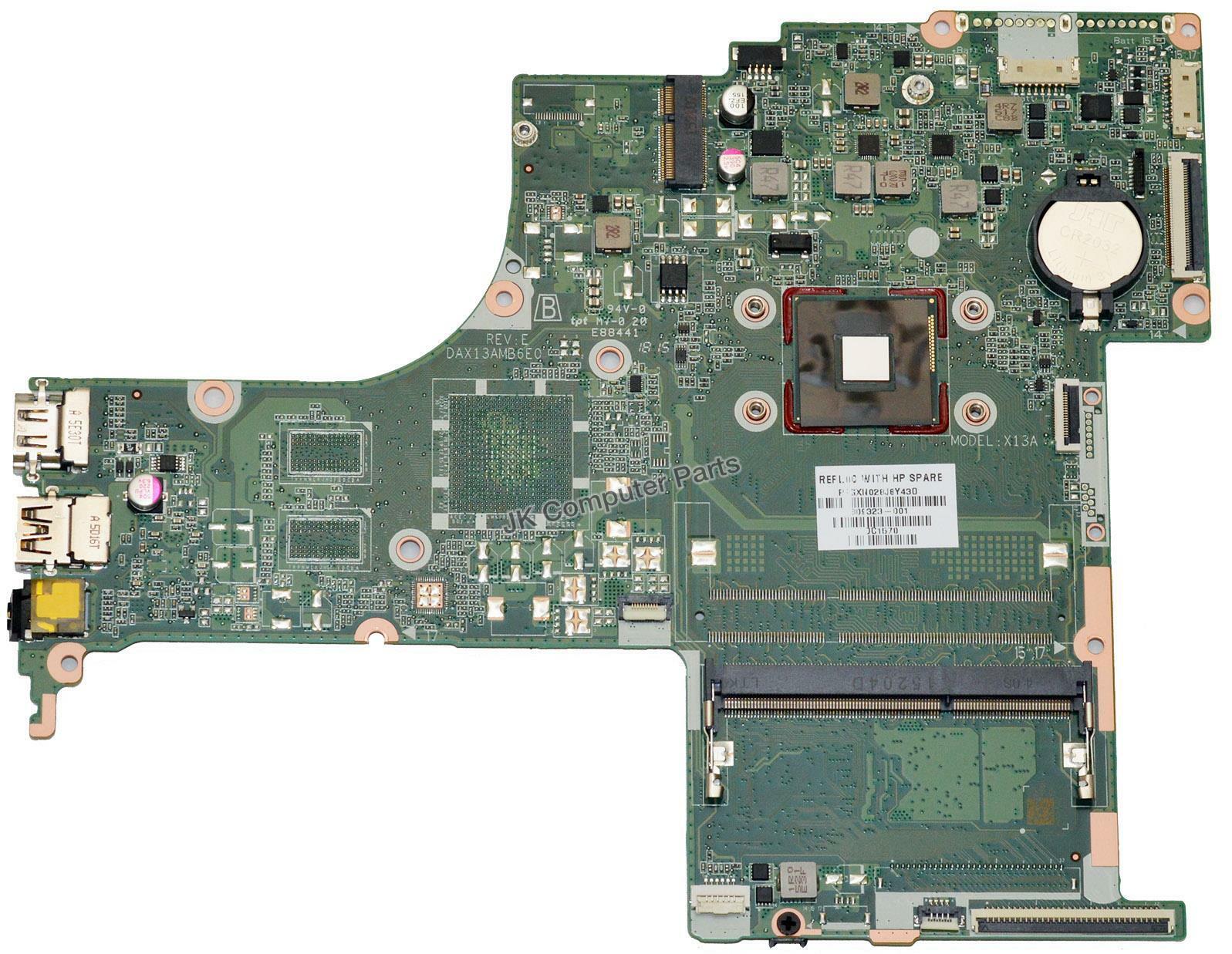 HP Pavilio 17-G Laptop Motherboard Intel Pentium N3700 1.6Ghz CPU 809323-001 No accessories are included wi