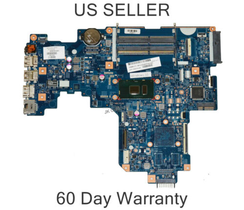 HP 17-X Laptop Motherboard w/ Intel i3-7100U 2.40Ghz CPU 859036-601 Grade B Socket Type: Integrated CPU Bran