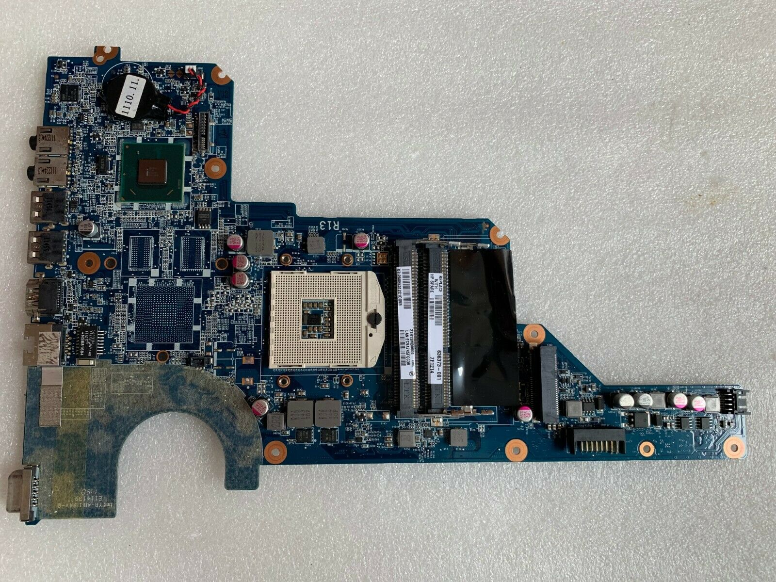 For HP Pavilion G4-1000 G6 G7 Laptop motherboard 636373-001 HM65 DA0R13MB6E0 Compatible CPU Brand: AMD Featu - Click Image to Close