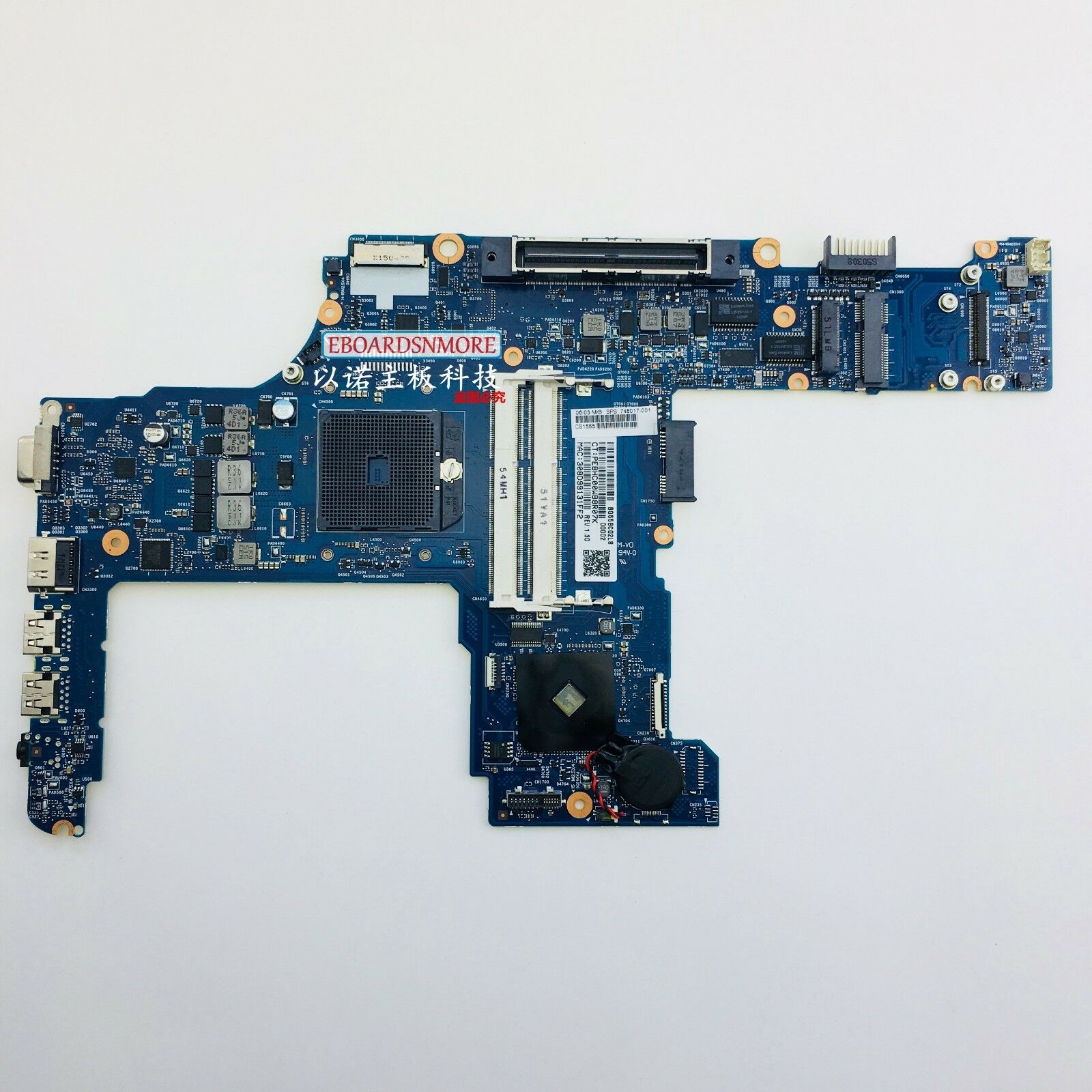 hp probook 645 G1 655 G1 MT41 laptop motherboard 746017-501 746017-001 Compatible CPU Brand: Intel Features