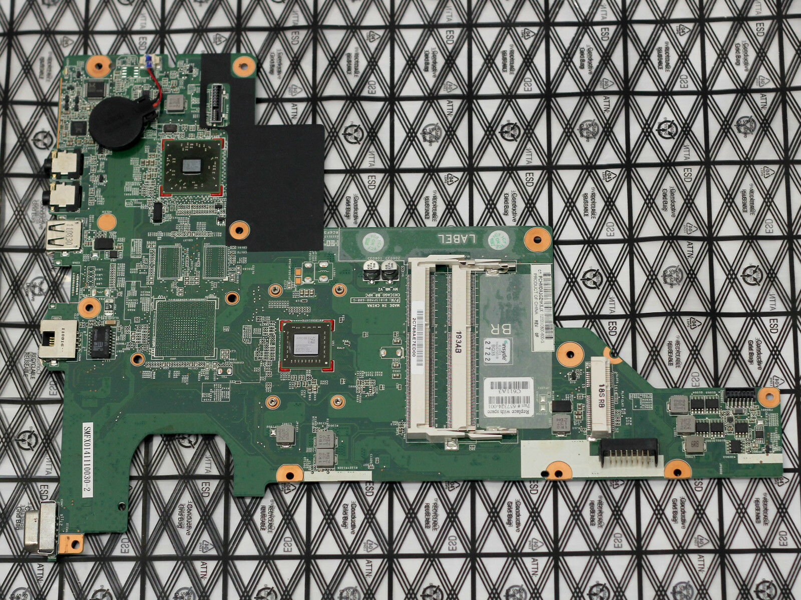 Motherboard Compaq Presario CQ43, HP 2000, P/N: 657324-001, 657323-001 Brand: HP / COMPAQ Memory Type: DDR