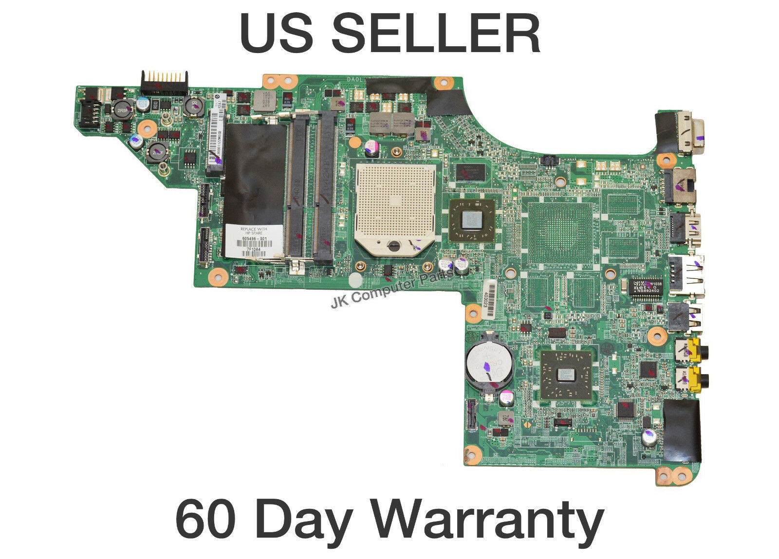 HP Pavilion DV7-4000 Series Laptop Motherboard DV7-4151NR DV7-4153CL 605496001 Item description This motherb