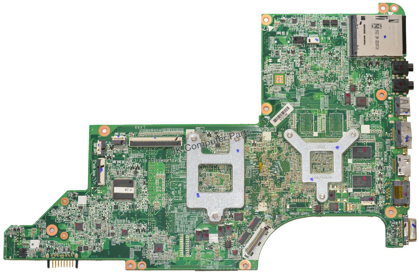 HP DV7-4000 AMD Laptop Motherboard s1 630833-001 630833001 HP DV7-4000 AMD Laptop Motherboard. This motherboa