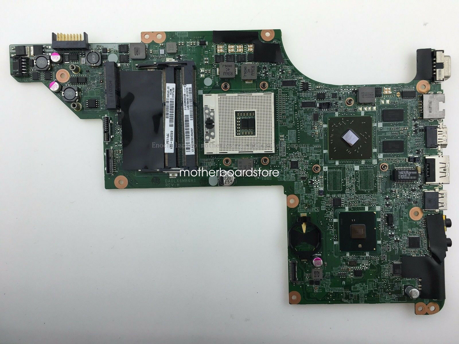 HP DV7 DV7-4000 laptop Intel 6370/512 Motherboard DA0LX6MB6H1 630985-001 Test OK Brand: HP Socket Type: PG