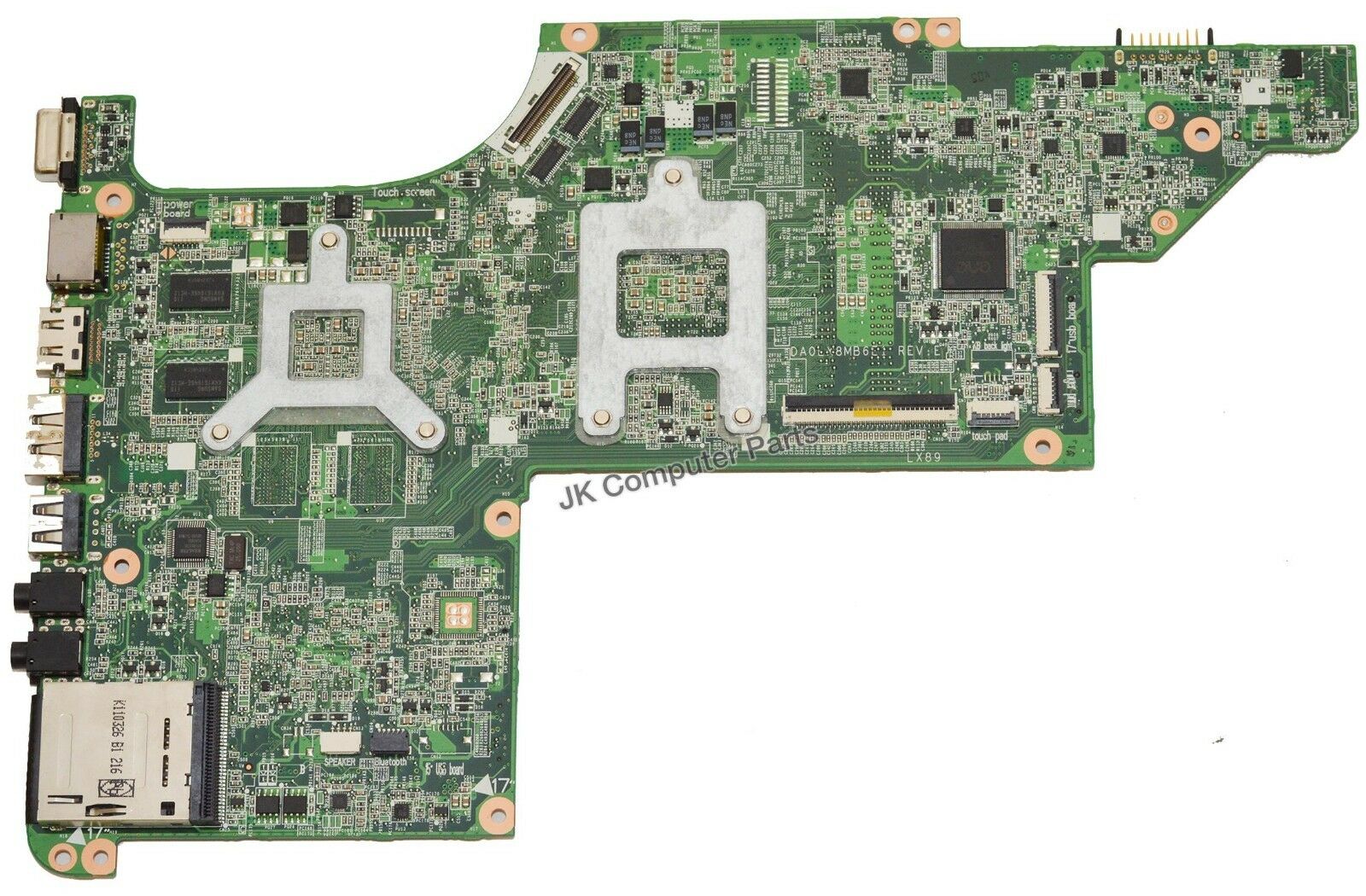 HP DV7-4000 AMD Laptop Motherboard s1 31LX8MB00A0 DA0LX8MB6D0 Brand: HP Compatible CPU Brand: AMD MPN: 61