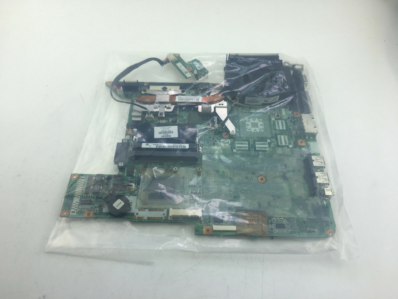 434725-001 HP Pavilion DV6000 DV6500 DV6700 laptop motherboard,945GM Compatible CPU Brand: Intel MPN: Does - Click Image to Close