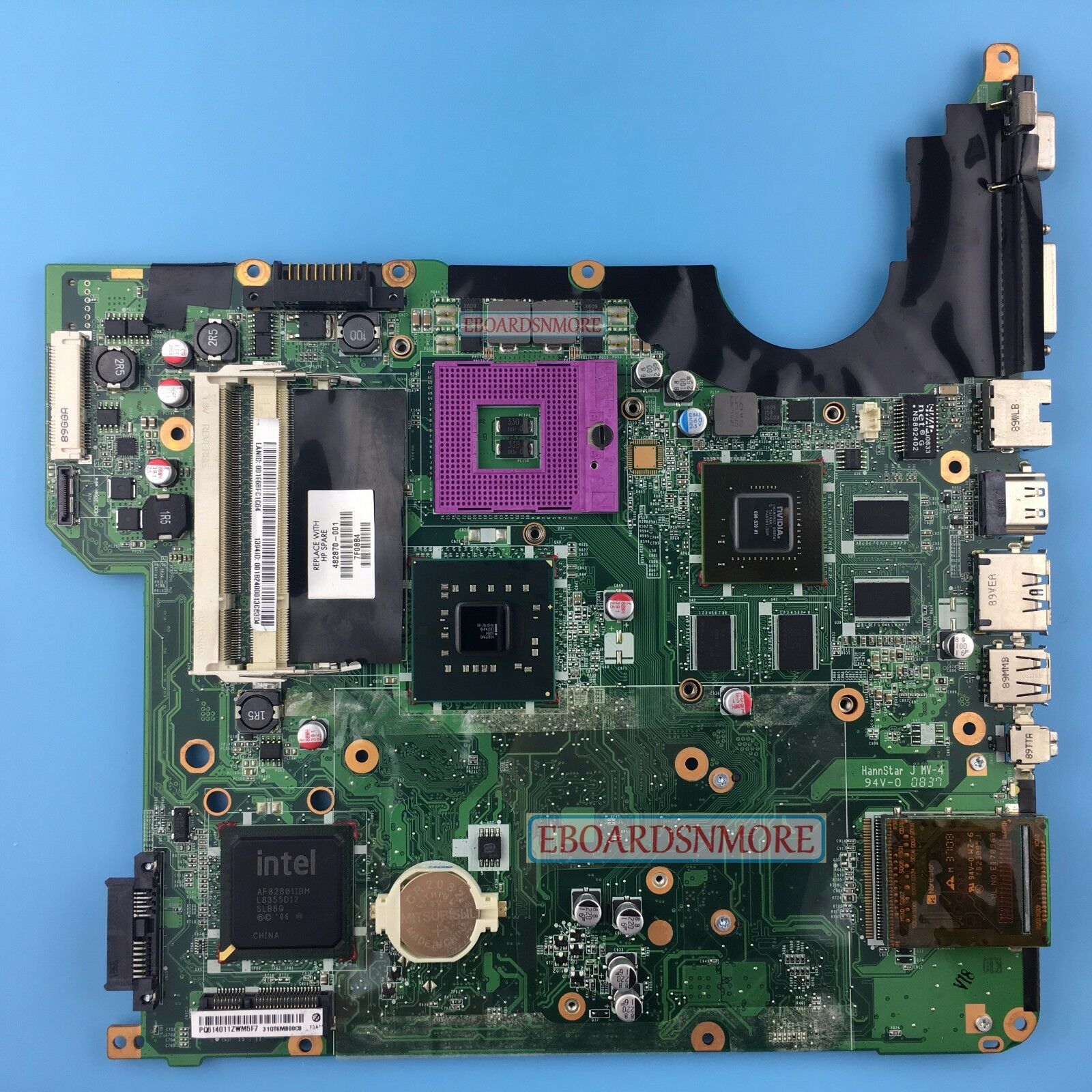 482870-001 for HP DV5 DV5-1000 laptop motherboard,intel PM45,nvidia G96-630-A1 Brand: Toshiba Memory Type: