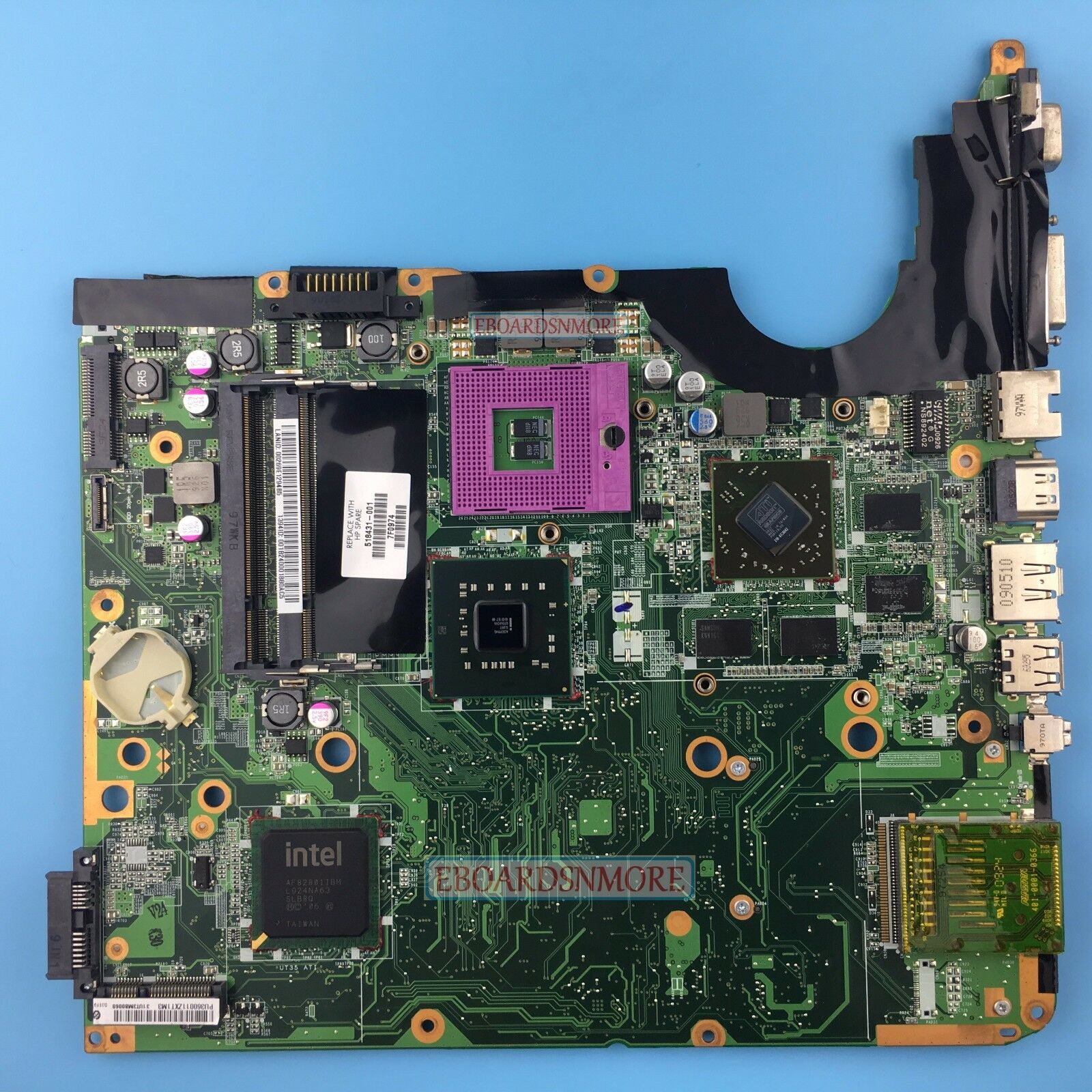 518431-001 for HP DV6 DV6-1000 laptop motherboard,intel PM45 ATI 216-0729042 Brand: Toshiba Memory Type: D