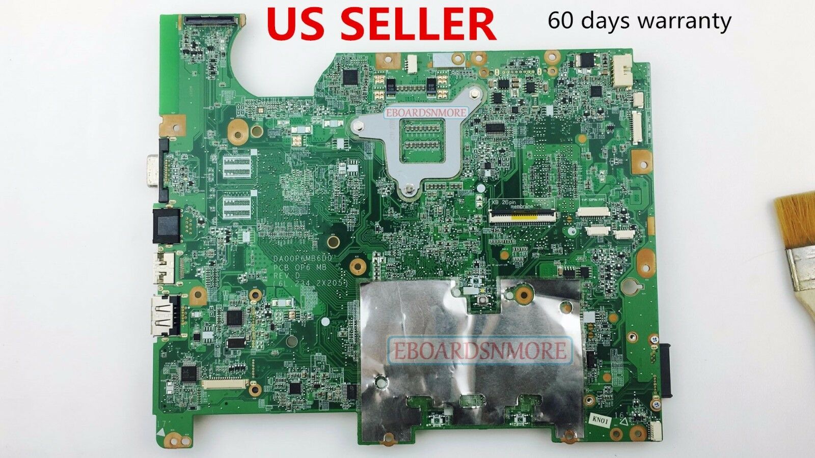 578701-001 Motherboard HP Compaq CQ71 G71 intel Laptop,DA00P6MB6D0 US Loc Memory Type: DDR2 SDRAM MPN: 578 - Click Image to Close