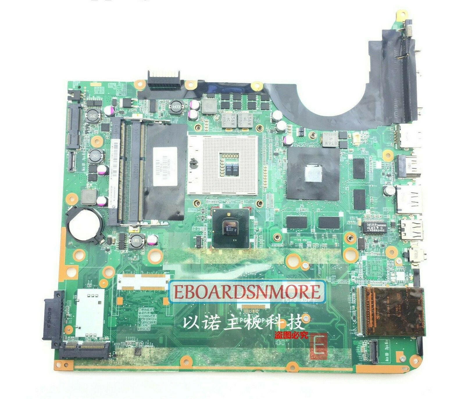 580972-001 Motherboard for HP DV7 DV7-3000 Laptop, DA0UP6MB6E0,1GB video, for i7 Compatible CPU Brand: Inte
