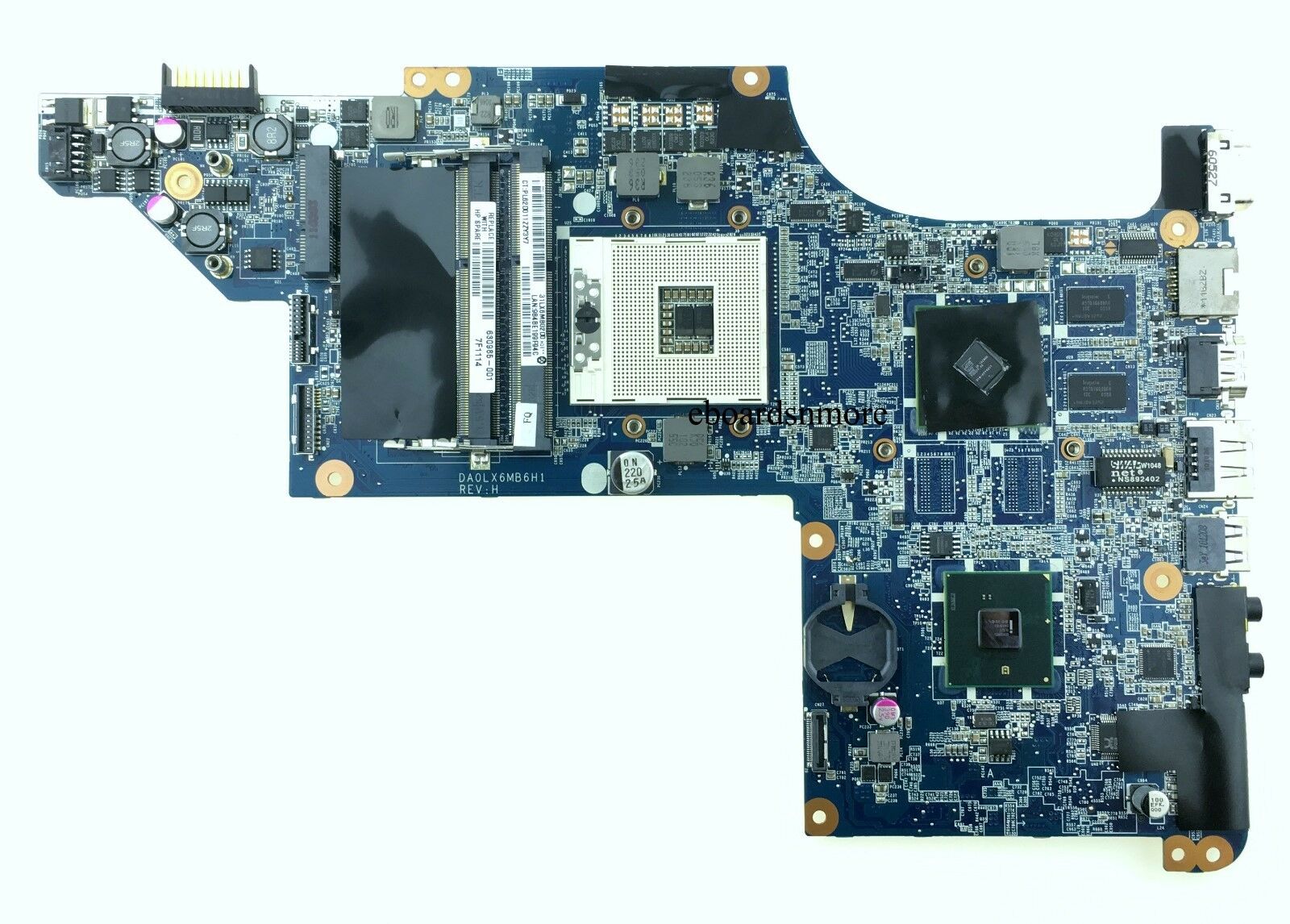 630985-001 Intel HM55 Motherboard for HP DV7-4000 laptop, HD6370, NO HDMI GRD A Memory Type: DDR3 SDRAM Bund