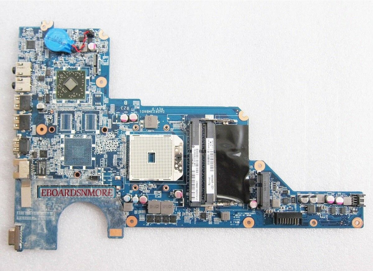 649948-001 AMD S1 Motherboard, for HP Pavilion G4 G6 G7 Laptop, DA0R23MB6D1, A Compatible CPU Brand: AMD M