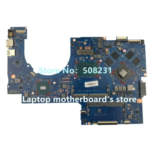 915468-601 FOR HP MEN 17-W 17-AB Motherboard i5-7300HQ Tested DAG37DMBAD0 Brand: Unbranded UPC: Does not