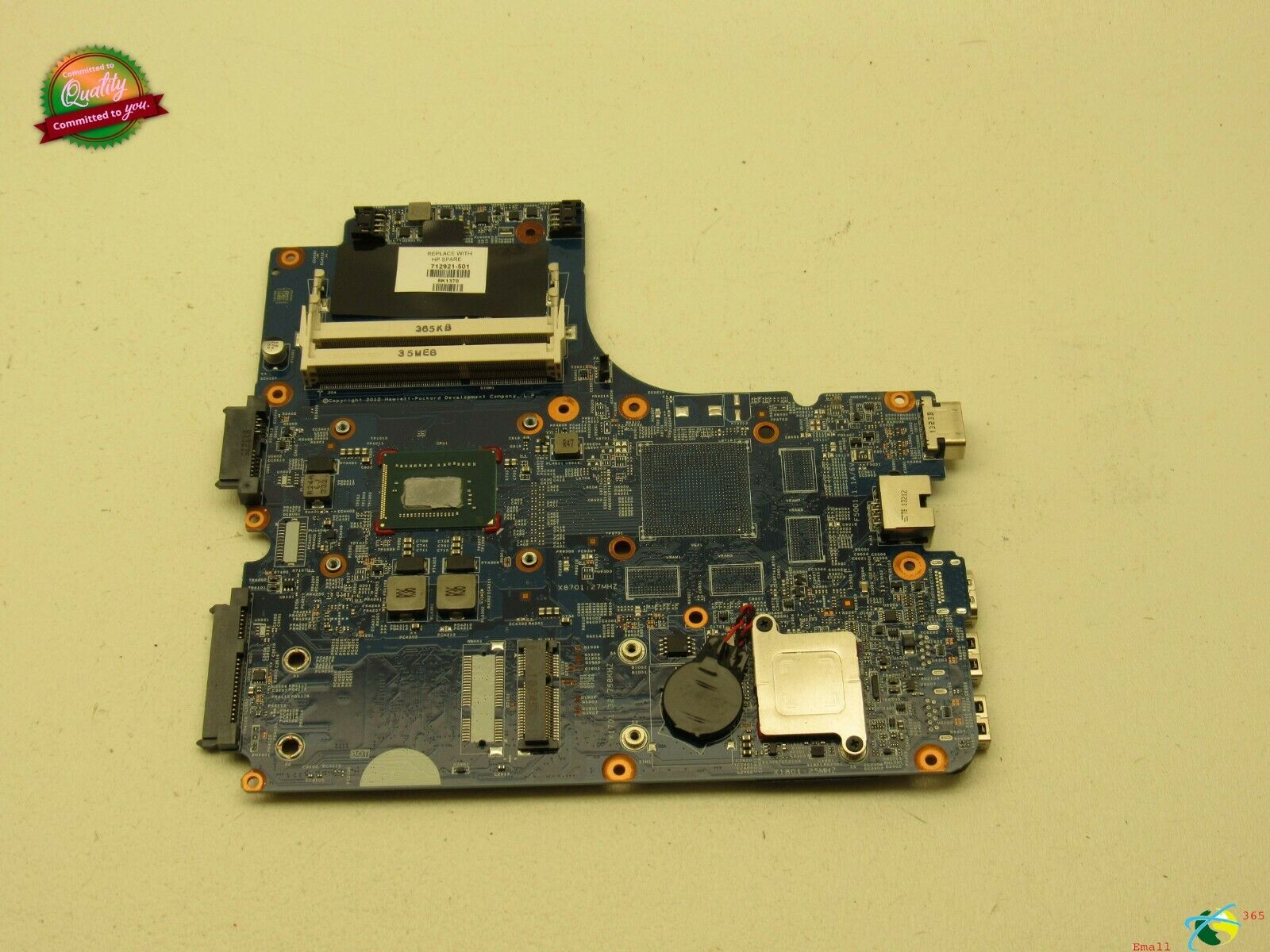HP ProBook 4440s Laptop Core i3-3110M Motherboard 712921-501 For SALE: HP ProBook 4440s Laptop Core i3-311