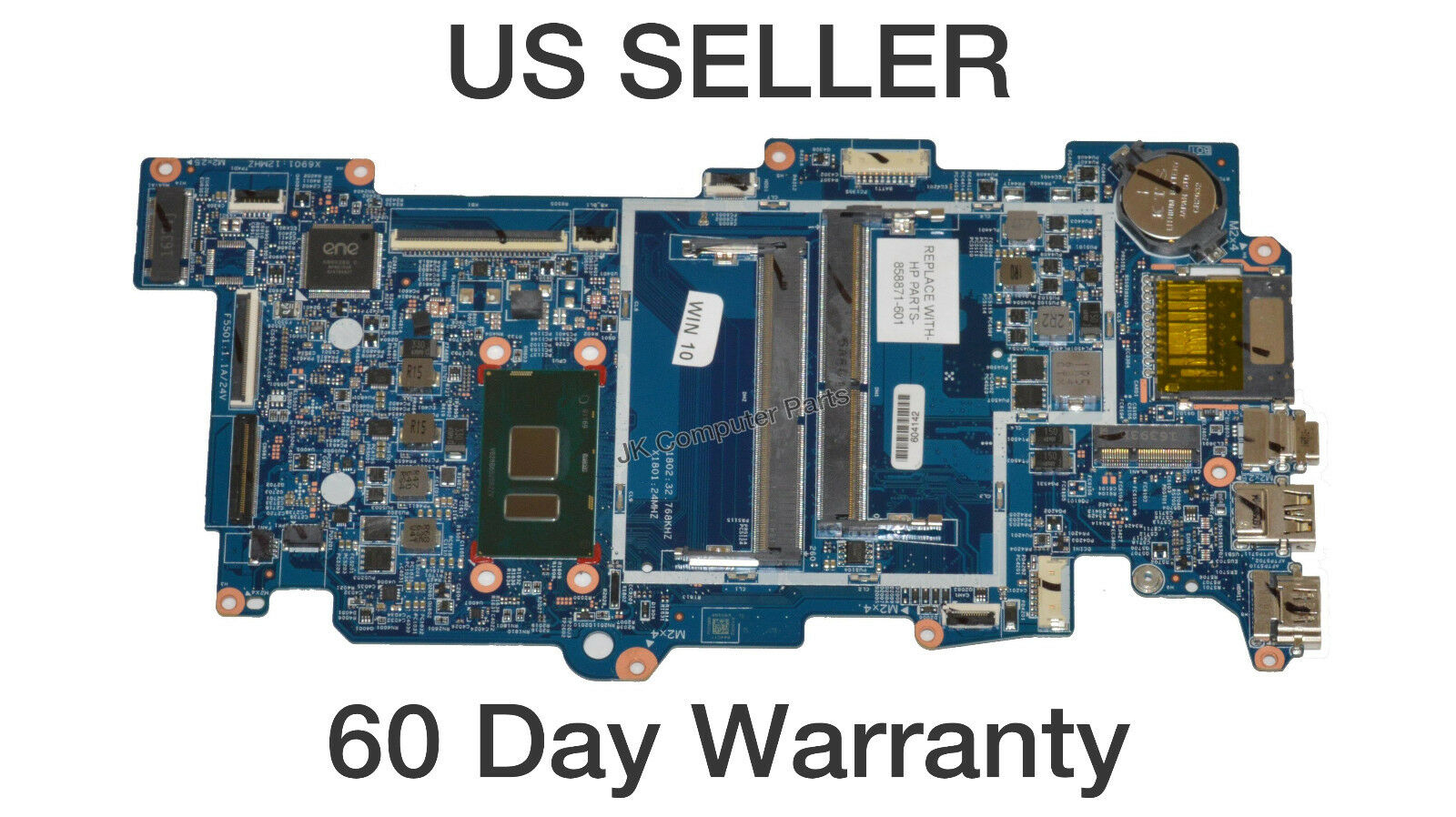 HP ENVY x360 M6-AQ Laptop Motherboard w/ Intel i7-7500U 2.7Ghz CPU 858871-601 Brand: HP Compatible CPU Br