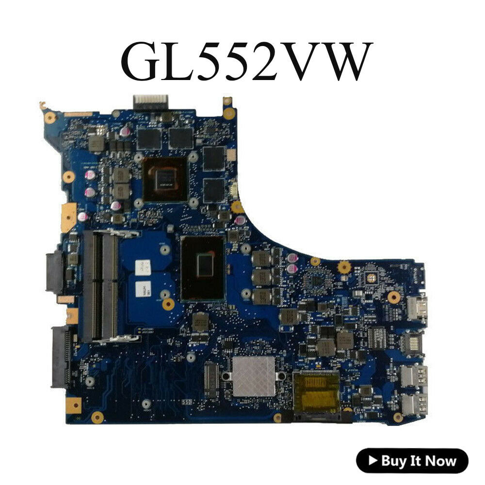 Motherboard For ASUS GL552 ZX50V GL552V GL552VW GL552VL W/ I7-6700HQ Mainboard Compatible CPU Brand: Intel