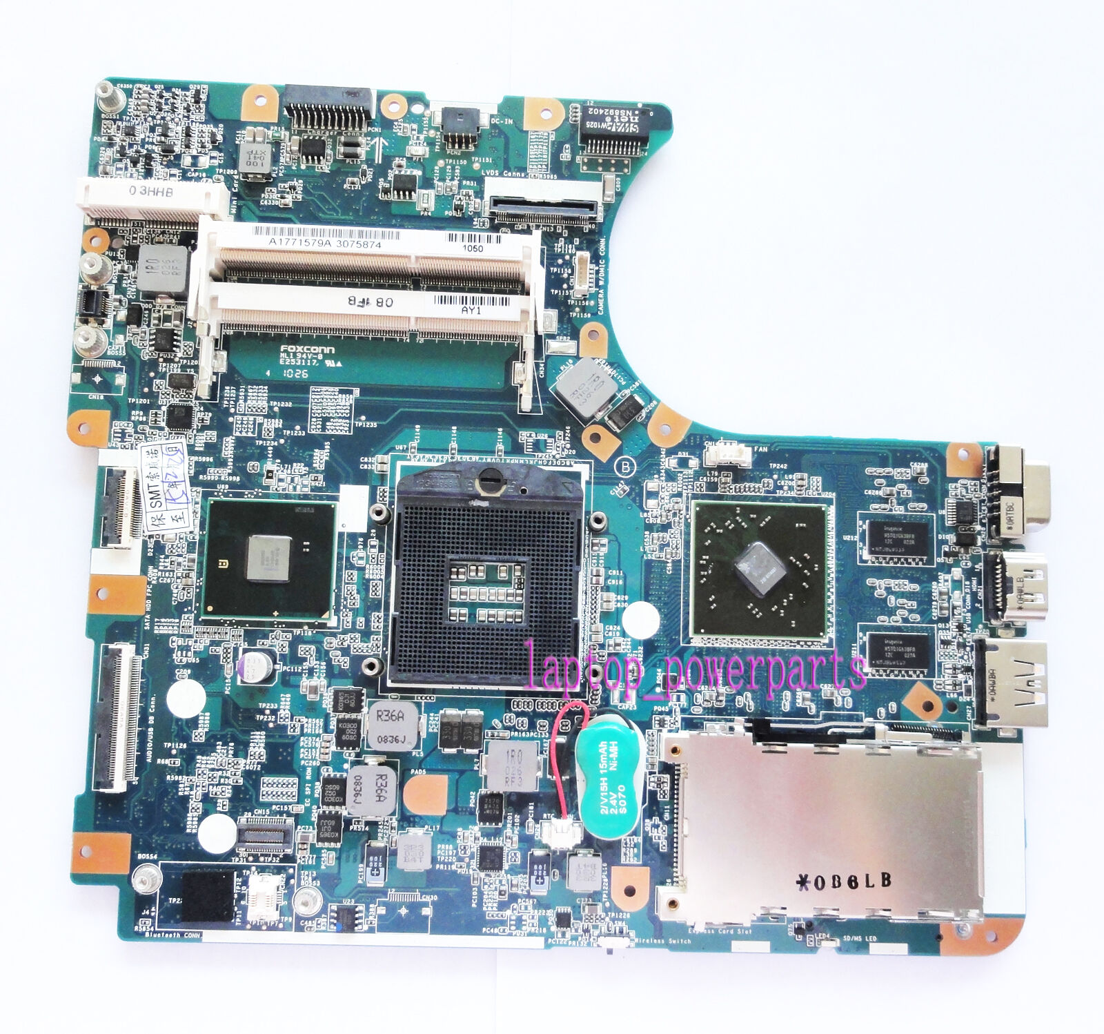 Sony VPCEC Intel Motherboard A1771579A M980 8 Layer MBX-225 1P-009CJ00-8011 TEST Brand: Sony Country/Regio - Click Image to Close