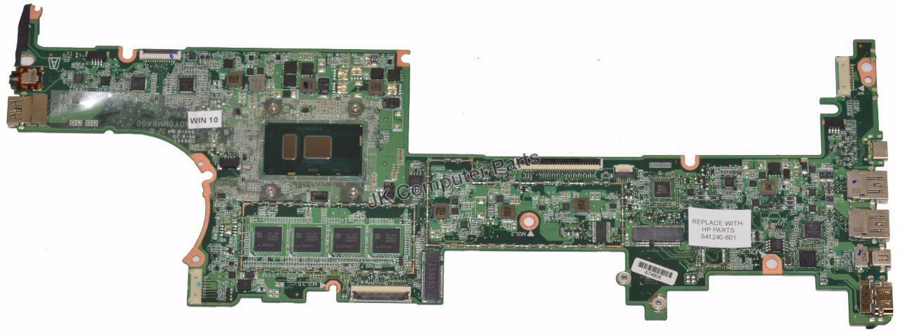 HP 15-AP012DX Laptop Motherboard 16GB w/ Intel i7-6500U 2.5GHz CPU 841240-601 This motherboard is pulled fr