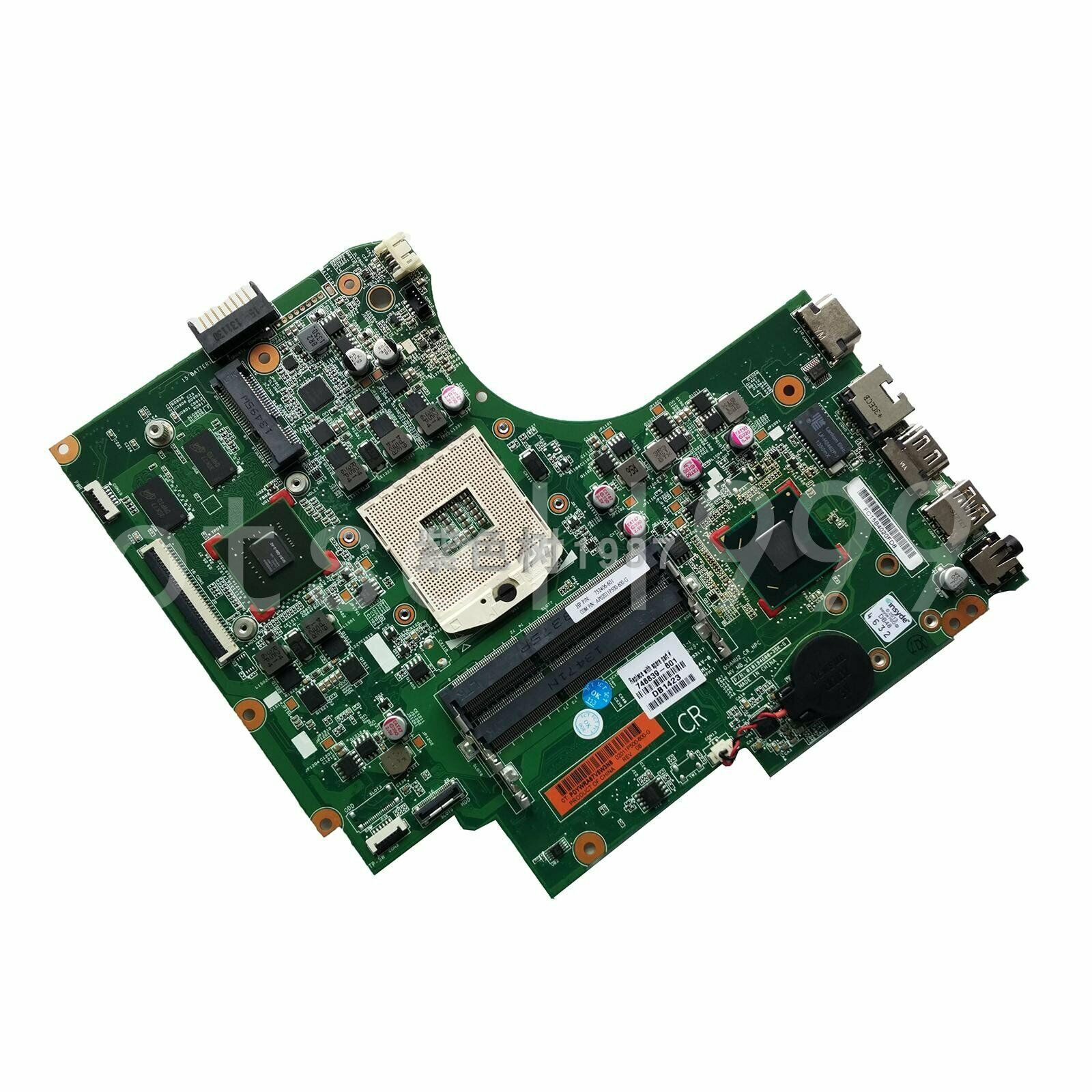 FOR HP 15-D TPN-F112T F113 F114 laptop motherboard 748839-501 tested ok Brand: HP Number of Memory Slots: