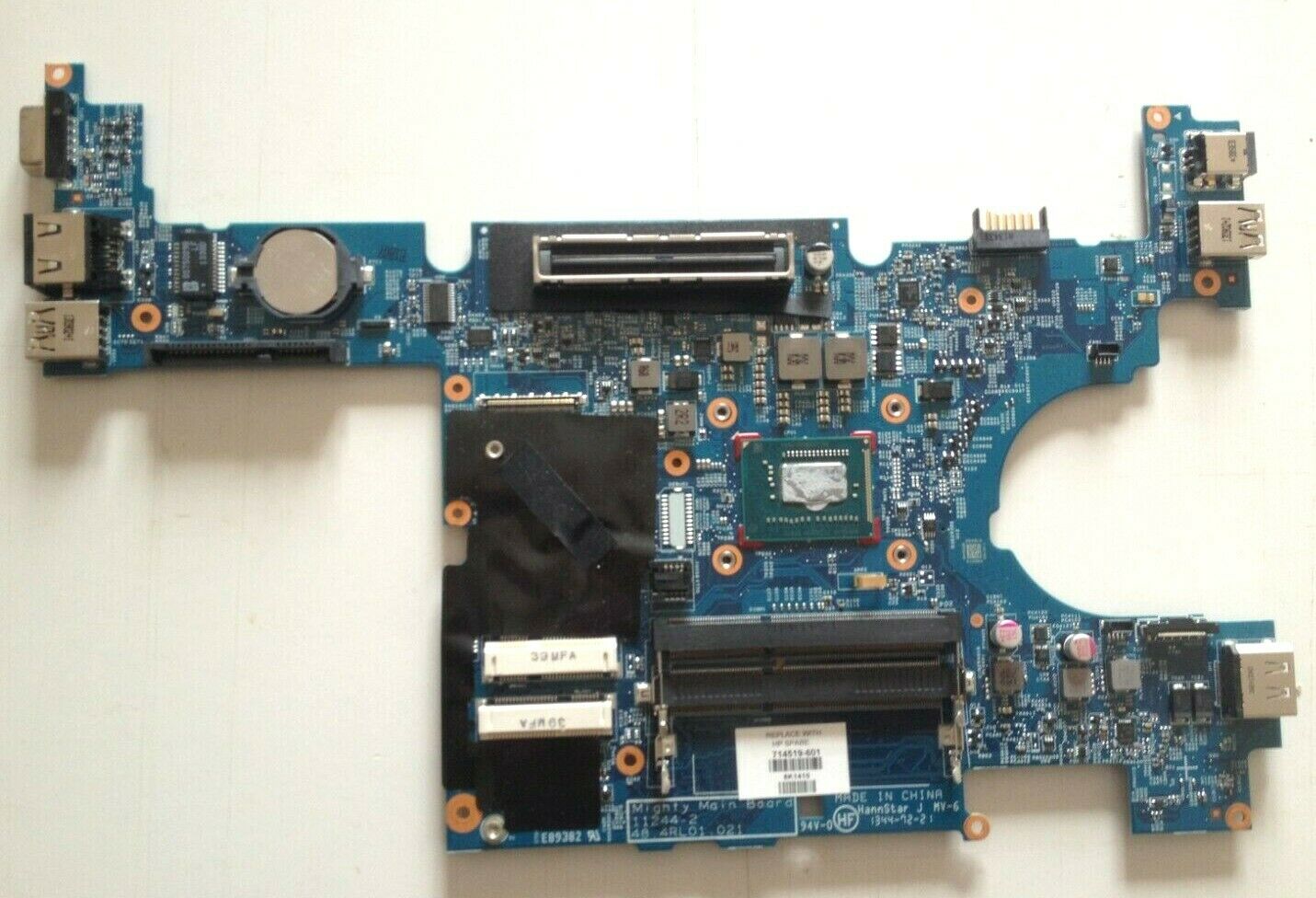 HP EliteBook 2170P i5 1.8GHz Laptop Motherboard Mainboard 693358-001 714519-601 Compatible CPU Brand: Intel