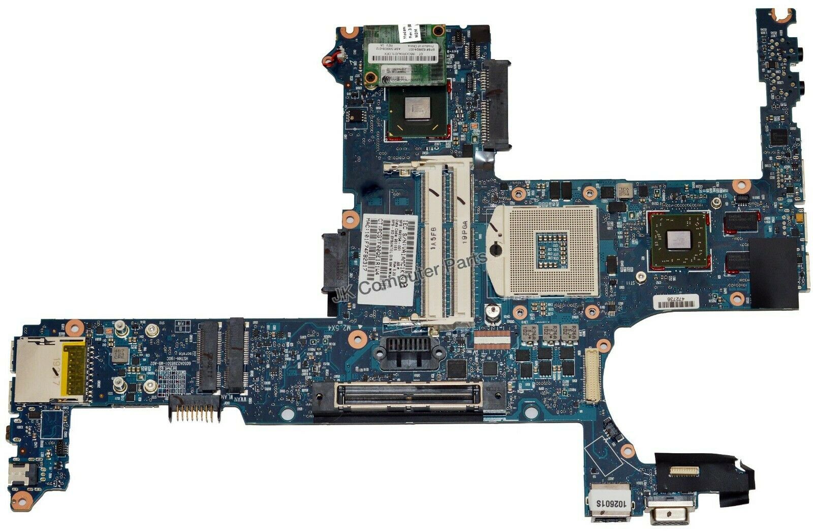 HP EliteBook 8460P Intel Laptop Motherboard s989 642754-001 Socket Type: Socket 989 Brand: HP MPN: 642754