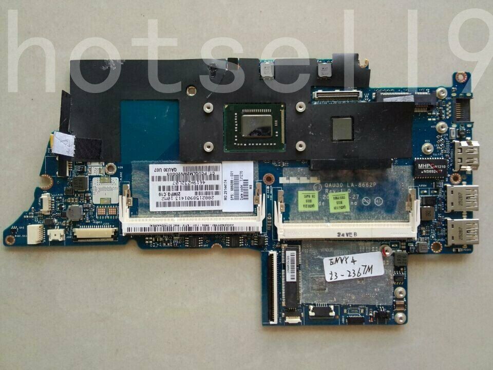 FOR HP Envy 4-1000 Laptop Motherboard 686088-001 SR0CV i3-2367M HM77 DDR3 Test Item Description FOR