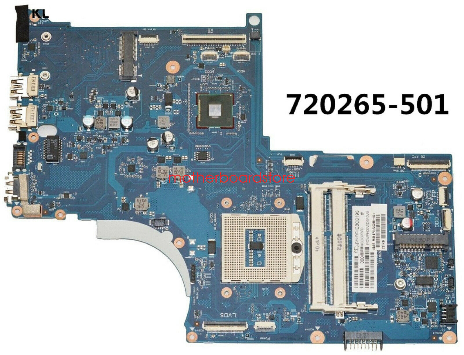 HP 17-J M7-J 17T-J000 Intel HM87 Motherboard 720265-001 720265-501 720265-601 OK Condition: Used: An item