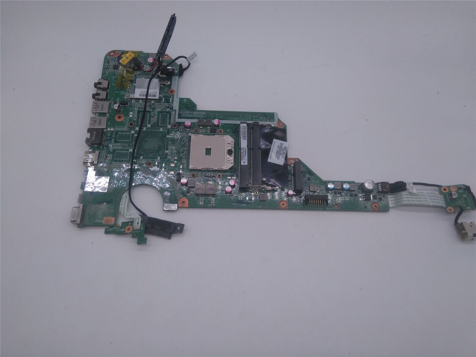 HP g6-2000 Motherboard 683029-501, Used, Tested MPN: 683029501 Compatibile CPU Nuovo: AMD Formato: ATX Tipo